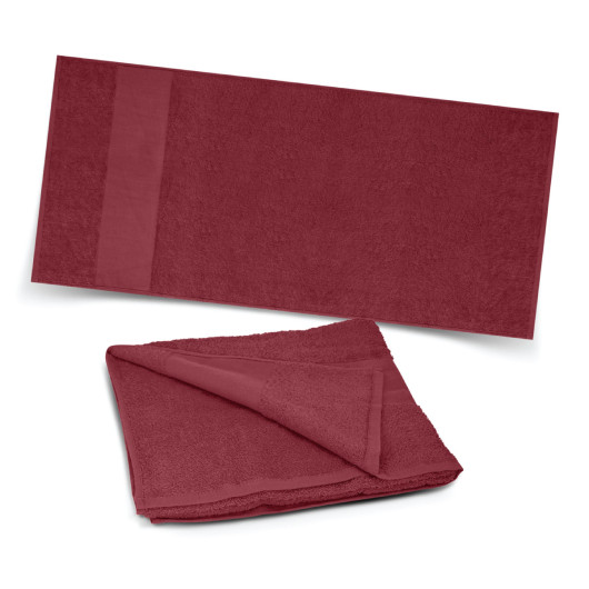 Burgundy Caloundra Beach Towels
